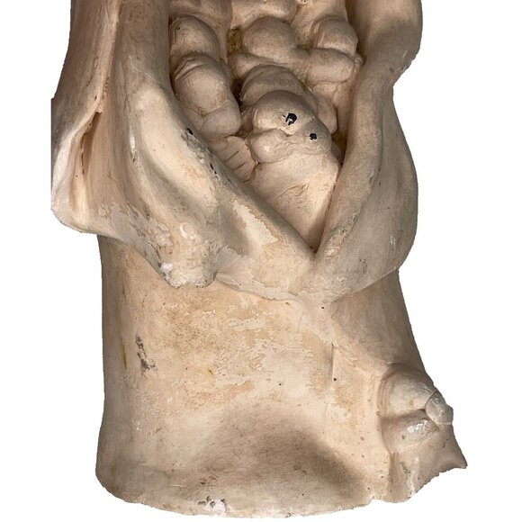 RARE Storyteller Native Greenware Figure Vintage Unpainted 8 inch high - Picture 3 of 13